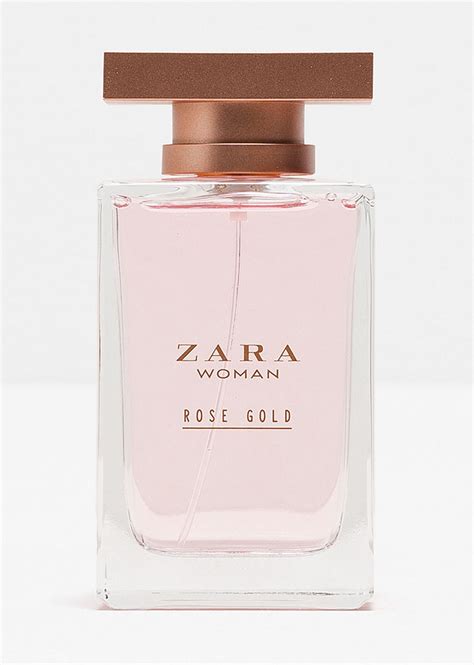 rose gold perfume zara